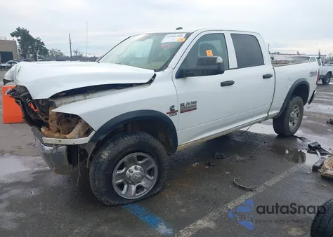 2018 Ram 2500 Tradesman 4X4 6'4 Box from USA, damaged, VIN 3C6UR5CL1JG303366